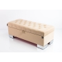 Tufted Storage Bench